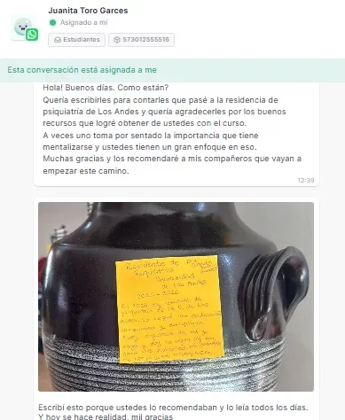 Testimonio de cliente - Abril 2025